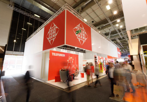 Telefunken Stand auf der IFA (Foto: Schendel & Pawlaczyk Messebau)