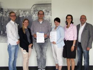 Auszubildende bei Meyer & Meyer und Koch International bekamen die Chance, im jeweils anderen Unternehmen zu arbeiten (Foto: Meyer & Meyer/ Koch International)