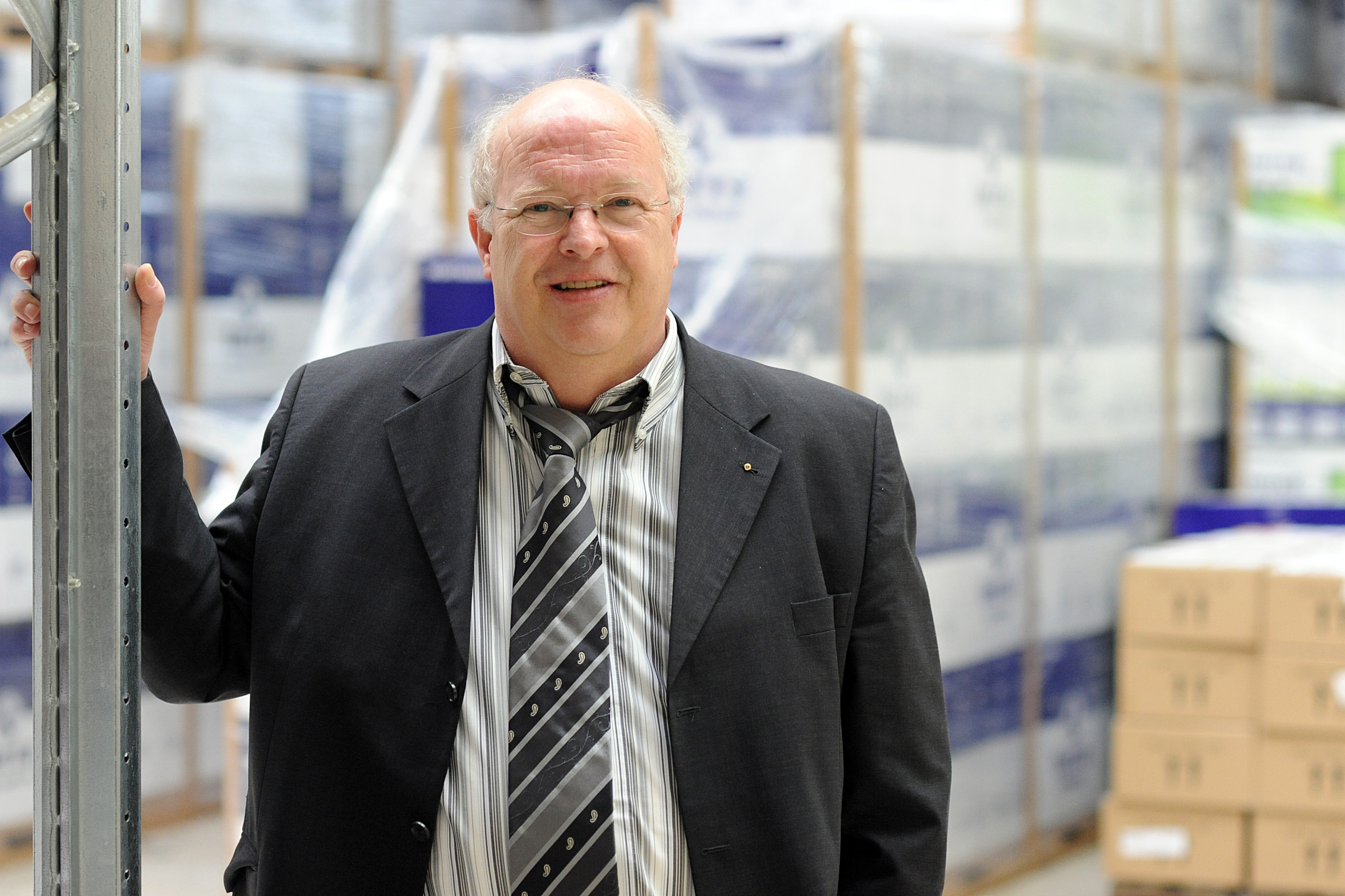 Siegbert Wortmann, Vorstandsvorsitzender der Wortmann AG  freut sich über die positive Halbjahresbilanz (Foto: WORTMANN Gruppe) 