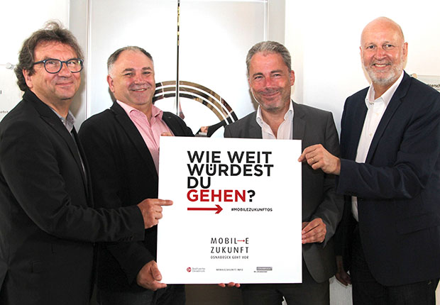 Das Projekt MOBILE ZUKUNFT soll sich positiv auswirken auf den Mobilitätswandel in Osnabrück
