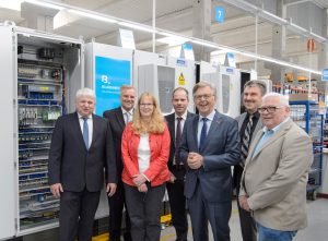 V.l.: Dr. Wolfgang Fink, Dr. Helmut Frantzen, Astrid Blumenbecker, Thomas Hagemann, Hans Hund, Heinz-Josef Schmitz, Günter Hans (Foto: HWK Münster)