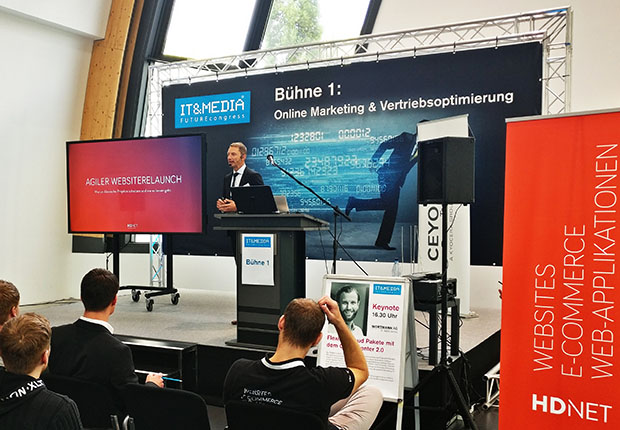 Vortrag bei dem 2. IT&MEDIA FUTUREcongress