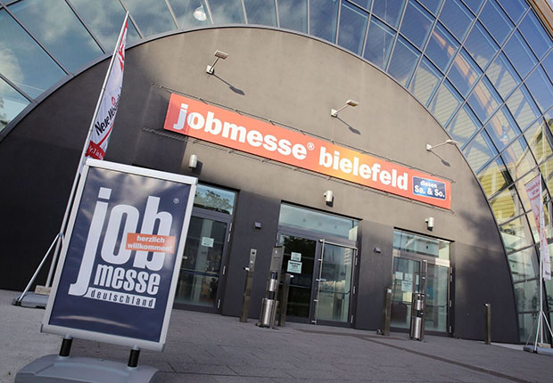 jobmesse bielefeld in der Stadthalle