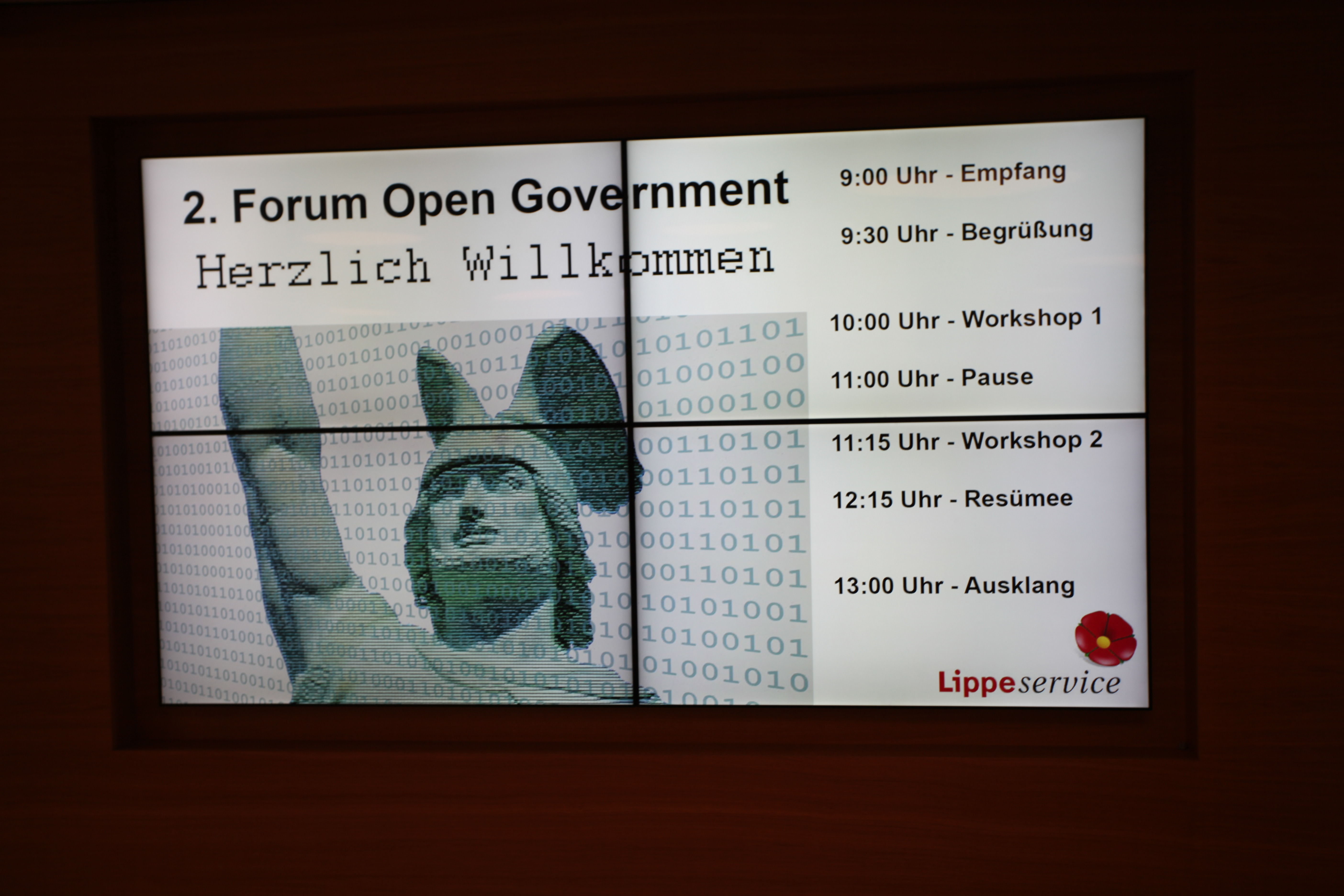 Wie funktioniert Open Government in der Praxis? Diese Frage wurde im Rahmen des 2. Forums in Detmold diskutiert (Foto: Press Medien) 