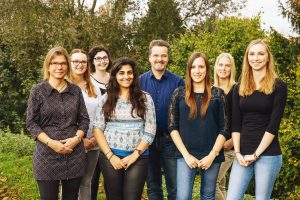 "Ein Mann mit sieben Frauen"- das ist das Agenturteam (Foto: Werbeagentur 21)