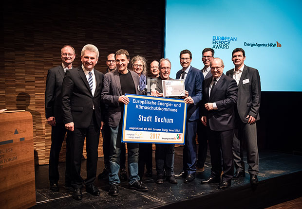 Bochum gewinnt erneut European Energy Award