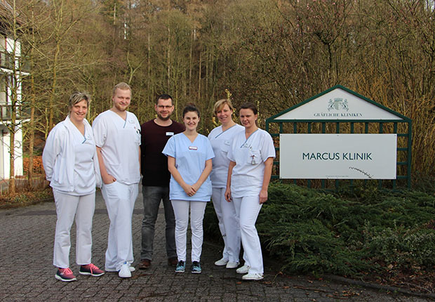 Marcus Klinik - Kooperation mit Pflegeschülern aus Paderborn erfolgreich in den Gräflichen Kliniken Bad Driburg umgesetzt