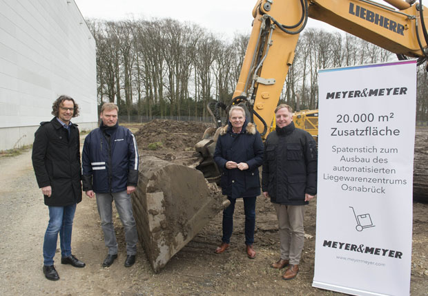 Meyer & Meyer erweitert automatisiertes Liegewarenzentrum in Osnabrück