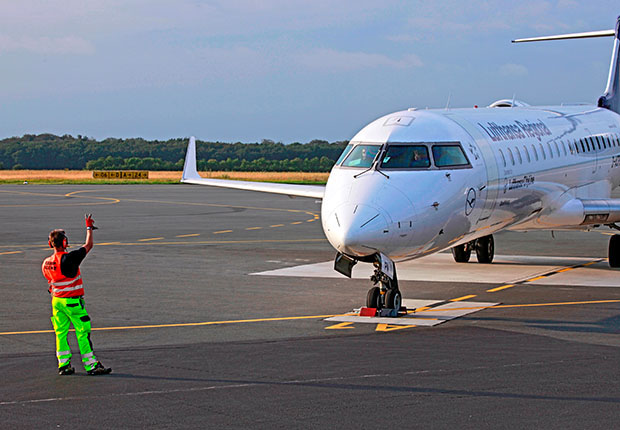 Ab April 40 wöchentliche Anbindungen an das weltweite Streckennetz der Lufthansa. (Foto: Paderborn-Lippstadt Airport)