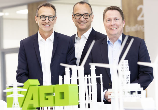 Von links: Jürgen Schäfer (CSO), Christian Sallach (CDO & CMO) und Sven Hohorst (CEO) präsentierten die aktuellen Geschäftszahlen der WAGO-Gruppe. (Foto: WAGO)