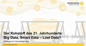 Mittelstand in Ostwestfalen-Lippe lässt Potenzial von Big Data laut Mittelstandsstudie liegen. (Bild: Commerzbank)