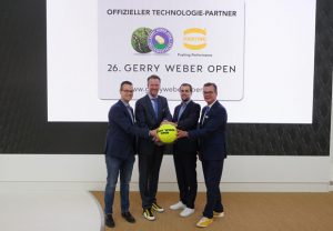 ist offizieller Technologie- Partner der 26. GERRY WEBER OPEN. (Foto: HARTING)