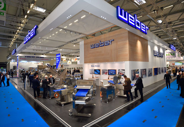 Schendel & Pawlaczyk realisiert Messestand für Weber Maschinenbau