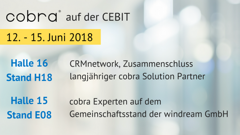 cobra - Software für CRM und Kontaktmanagement. (Bild: cobra)