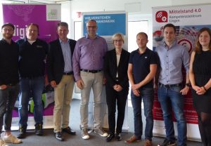 Kreishandwerkerschaft Steinfurt-Warendorf informierte über Möglichkeiten der Digitalisierung im Handwerk. (Foto: Kreishandwerkerschaft Steinfurt-Warendorf)