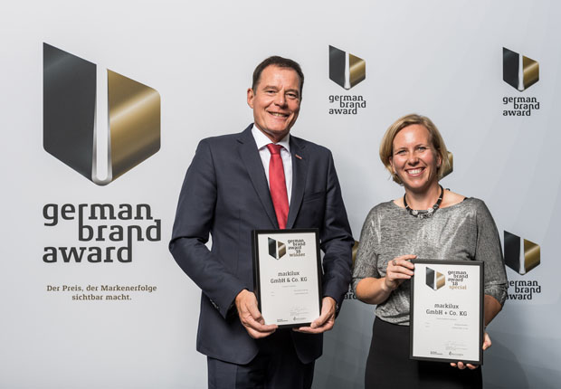 markilux erneut mit „German Brand Award“ ausgezeichnet