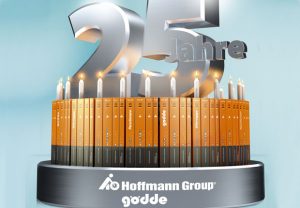 Die Hoffmann Group feiert die langjährige Kooperation der Partnerunternehmen. (Foto: Oltrogge GmbH & Co. KG)