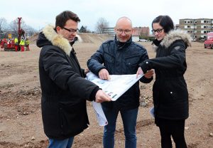 Mindener Stadtwerke planen eigenes Verwaltungsgebäude. Baustart 2020 – Umzug 2021. Mehr Kundenorientierung – alles unter einem Dach. (Bild: Mindener Stadtwerke GmbH)