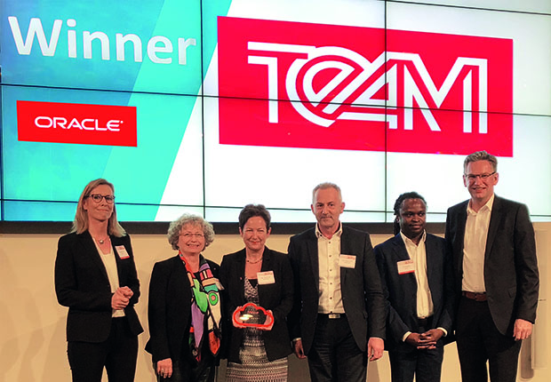 TEAM GmbH erhält Oracle-Award als Partner of the Year