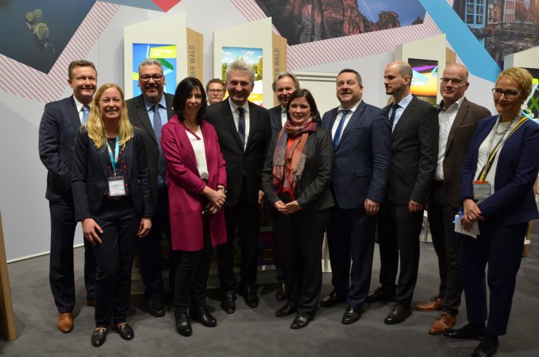 Der Teutoburger Wald Tourismus auf der ITB in Berlin. (Foto: Staatsbad Oeynhausen GmbH)