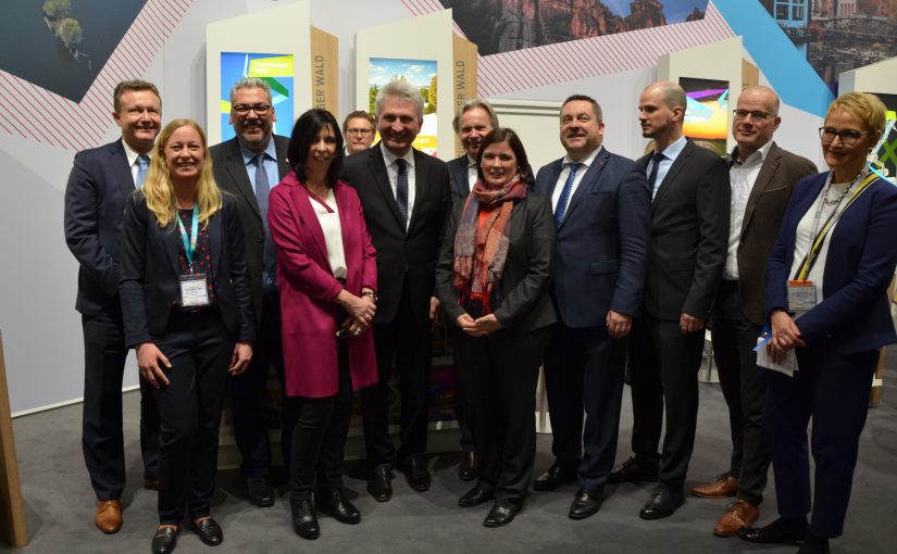 Der Teutoburger Wald Tourismus auf der ITB in Berlin. (Foto: Staatsbad Oeynhausen GmbH)