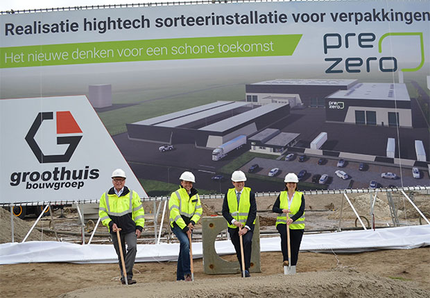 PreZero Recycling Nederland startet Bau der LVP-Sortierung