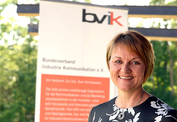 Silke Lang, Director Marketing Mobile Hydraulics, Bosch Rexroth AG bewertet die aktuelle Situation im Industriemarketing mit Bezug zur DSGVO. (Foto: Thomas R. Schumann)