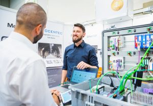 Impression all about automation essen 2019. (Foto: all about automation/ untitled exhibitions gmbh)