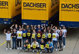 Der neue Ausbildungsjahrgang von Dachser in Bad Salzuflen. (Foto: Dachser)