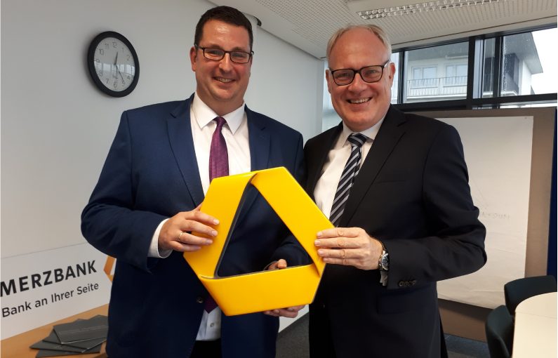 Frank Brüggemann und Christopher Hellweg. Foto: Commerzbank AG