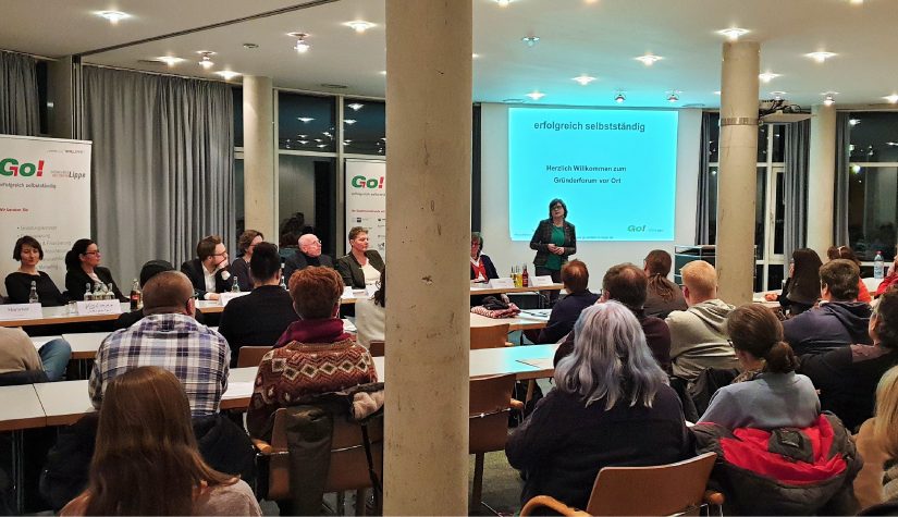 Volles Haus beim Detmolder Gründerforum