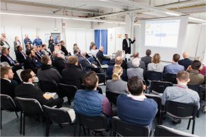 Gut besuchte Vortragsreihe beim Technologietag - Foto Copyright: Mara Hein