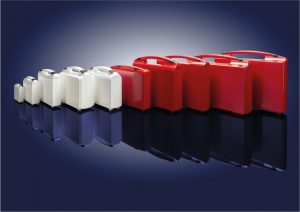 Neu: Die RED CASES von Licefa mit glänzender Oberfläche. Sie bilden das farbliche Pendant zu den WHITE CASES von Licefa. - Foto: LICEFA GmbH & Co. KG, 2020