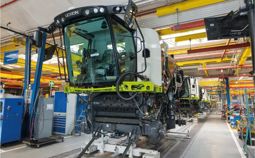 Das CLAAS Werk in Harsewinkel - Foto: CLAAS