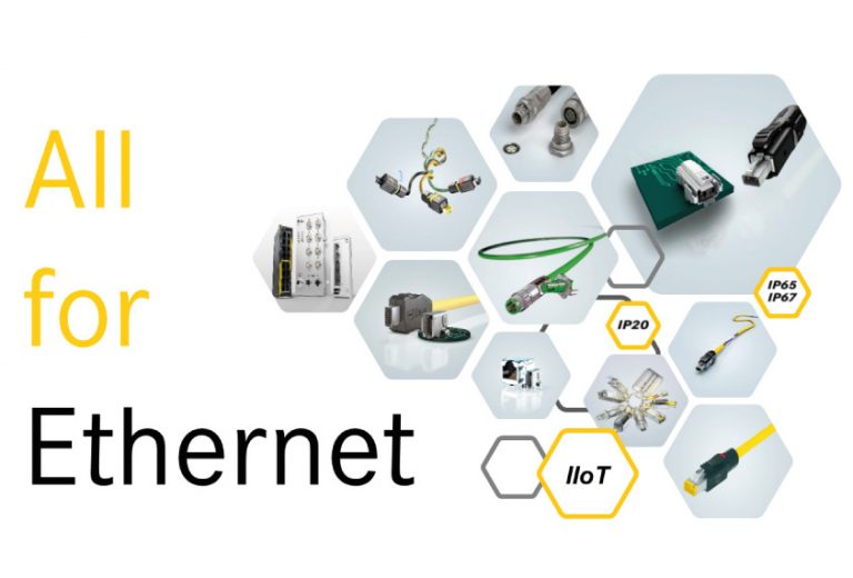 Unter dem Claim „All for Ethernet“ setzt HARTING neue Standards für industrielle Netzwerke.