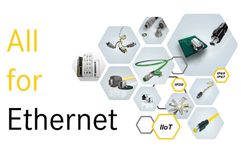 Unter dem Claim „All for Ethernet“ setzt HARTING neue Standards für industrielle Netzwerke.