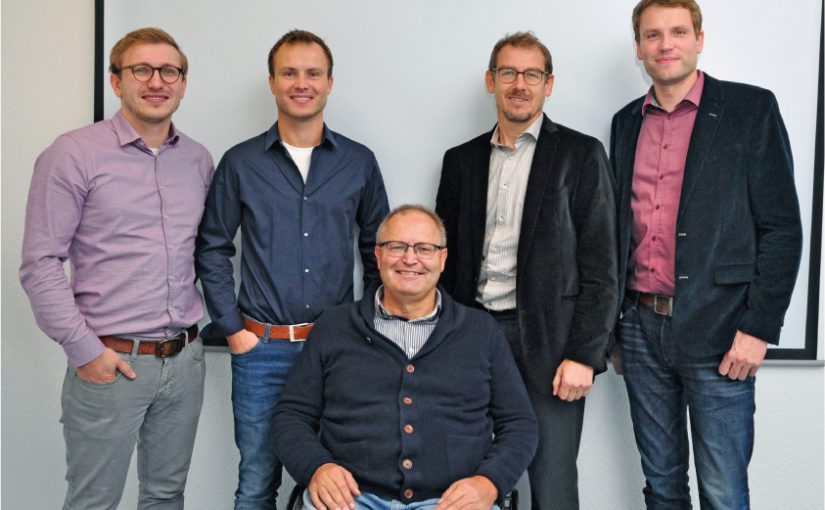 Stefan Esders verstärkt seit 2019 die Geschäftsführung der Esders GmbH, von links: Stefan Esders, Martin Esders, Bernd Esders, Hubert Penniggers und Bernhard Esders. - Foto: Esders