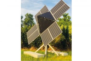 Kompakt und flexibel: Der Solartrichter ist modular aufgebaut und kann schnell zu dem gewünschten Einsatzort transportiert werden. - Foto: GLOBAL SOLAR SYSTEMS