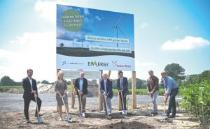 Spatenstich für den Windpark Letter Bruch - Foto: Emergy
