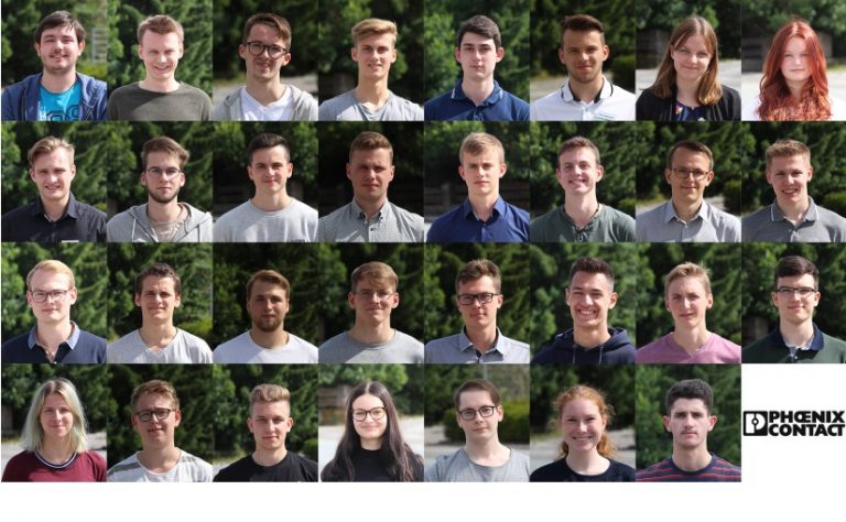 Start Duale Studierende. - Fotos: Phoenix Contact