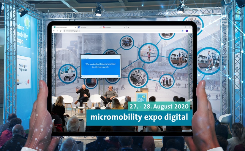 micromobility expo lädt im August zur digitalen Konferenz ein