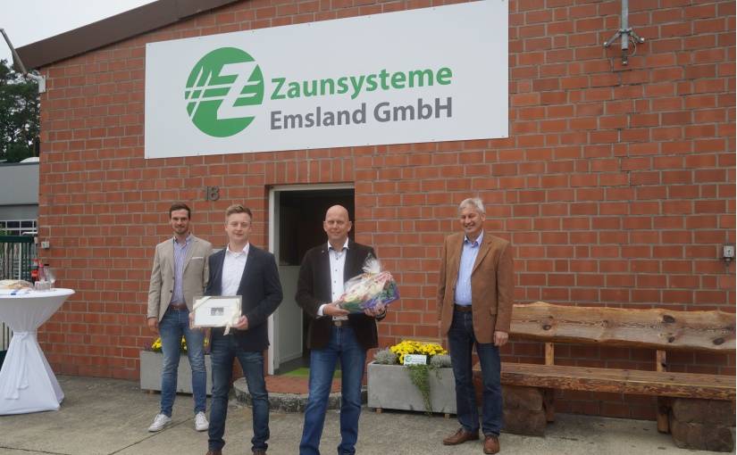 Neugründung der „Z.S.E. Zaunsysteme Emsland“ GmbH in Baccum