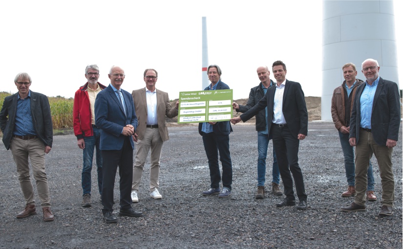Windpark Coesfeld: Stiftung fördert gemeinnützige Vereine und Projekte