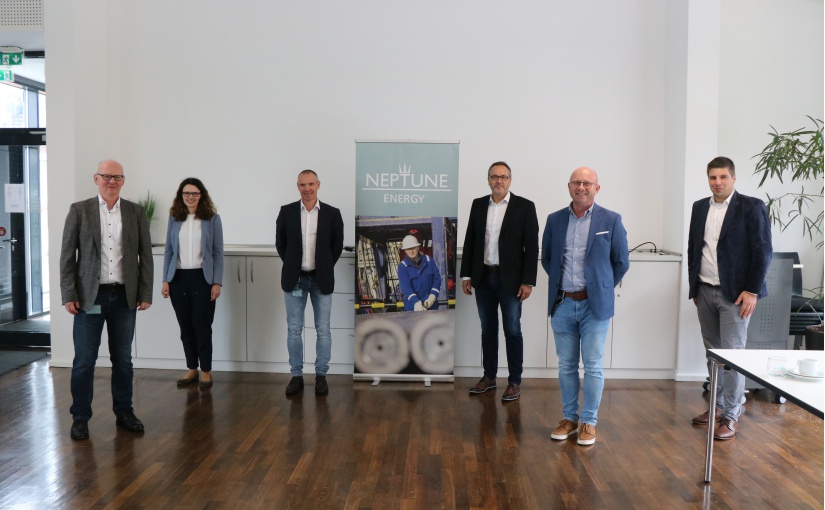 Meppen: Bürgermeister besucht Neptune Energy