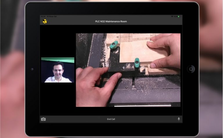 Video-Call per Service-App. - Foto: technotrans