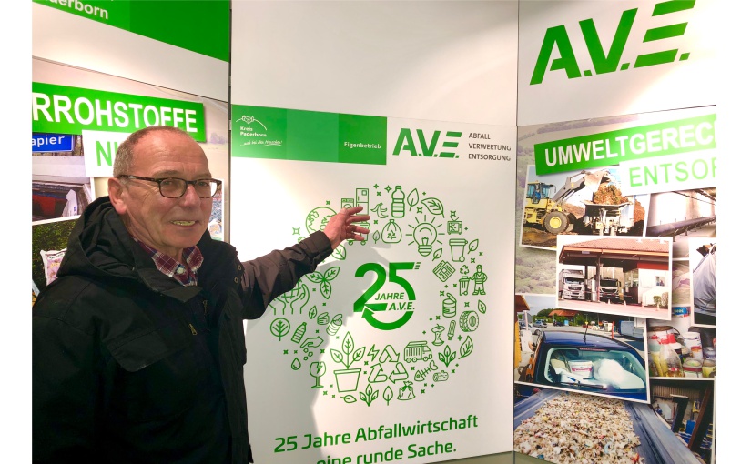 A.V.E. auf klimafreundlichem Kurs im Entsorgungszentrum „Alte Schanze“