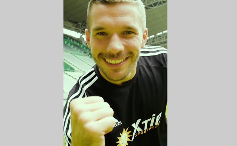 Lukas Podolski scheidet als Markenbotschafter von XTiP Sportwetten aus