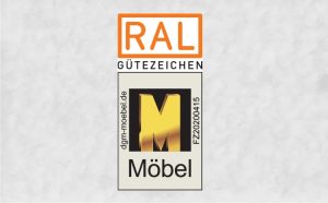 Das „Goldene M“ der emstex GmbH. Grafik: DGM