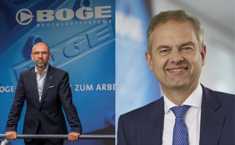 BOGE Geschäftsführer Olaf Hoppe und Wolf D. Meier-Scheuven. - Foto: BOGE