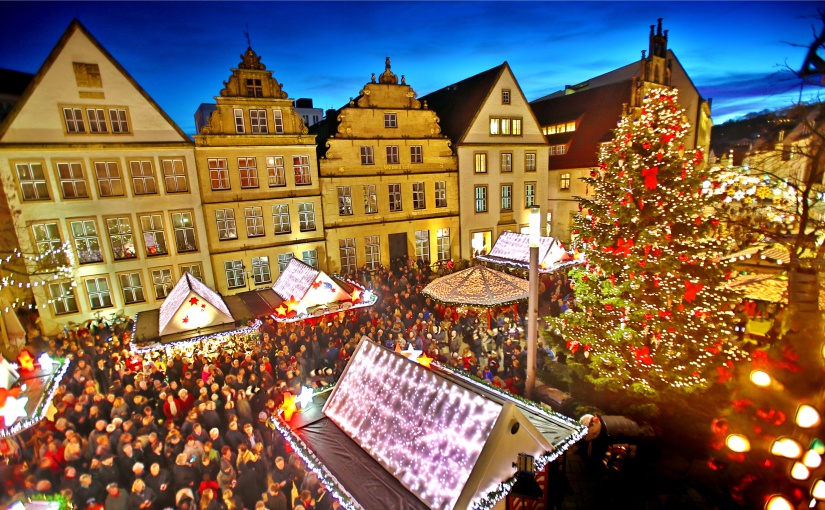 Der Bielefelder Weihnachtsmarkt am Alten Markt findet dieses Jahr nicht statt. - Foto: Sarah Jonek